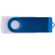 Флешка пластиковая на 64 Гб Twist White Color USB 2.0, белая / синяя - фото № 3