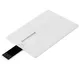 Флешка пластиковая на 8 Гб Card USB 2.0, белая - фото № 3