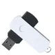 Флешка пластиковая на 8 Гб Elegance Color USB 2.0, черная / белая - фото № 2