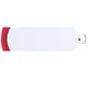Флешка пластиковая на 8 Гб Elegance Color USB 2.0, красная / белая - фото № 4