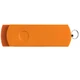 Флешка пластиковая на 8 Гб Elegance Color USB 2.0, оранжевая - фото № 2