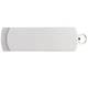 Флешка пластиковая на 8 Гб Elegance USB 2.0, серебристая - фото № 4