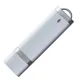 Флешка пластиковая на 8 Гб Profi USB 2.0, белая - фото № 1