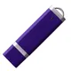 Флешка пластиковая на 8 Гб Profi USB 2.0, фиолетовая - фото № 1