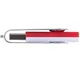 Флешка пластиковая на 8 Гб Twist Mix USB 2.0, белая / красная - фото № 4