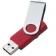 Флешка пластиковая на 8 Гб Twist Mix USB 2.0, красная / зеленая - фото № 3