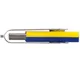 Флешка пластиковая на 8 Гб Twist Mix USB 2.0, синяя / желтая - фото № 4