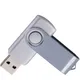 Флешка пластиковая на 8 Гб Twist USB 2.0, серебристая - фото № 2