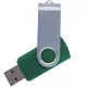 Флешка пластиковая на 8 Гб Twist USB 2.0, зеленая - фото № 1