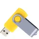 Флешка пластиковая на 8 Гб Twist USB 2.0, желтая - фото № 2