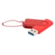 Флешка пластиковая с металлической скобой 16 Гб Designer To Go USB 3.0, красная - фото № 1