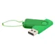 Флешка пластиковая с металлической скобой 32 Гб Designer To Go USB 2.0, зеленая - фото № 1