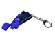 Флешка пластиковая с поворотным механизмом 32 Гб, USB 3.0/ micro USB/ Type-C, синяя - фото № 4