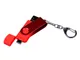 Флешка пластиковая с поворотным механизмом 64Гб, USB 2.0, micro USB, Type-С, красная - фото № 4
