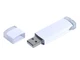Флешка промо USB 3.0 на 32 Гб прямоугольной классической формы, белая - фото № 1