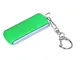 Флешка промо USB 3.0 на 64 Гб с прямоугольной формы с выдвижным механизмом, зелёная - фото № 1