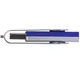 Флешка пластиковая на 16 Гб Twist Mix USB 2.0, серебристая / синяя - фото № 4