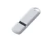 Флешка USB 2.0 на 16 Гб с soft-touch покрытием, белая - фото № 1