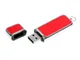Флешка USB 2.0 на 4 Гб компактной формы, красная - фото № 2
