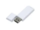 Флешка USB 2.0 на 4 Гб с оригинальным двухцветным корпусом, белая - фото № 2