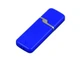 Флешка USB 2.0 на 4 Гб с оригинальным колпачком, синяя - фото № 1