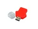 Флешка USB 2.0 на 4 Гб в виде футболки, красная - фото № 2