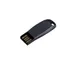 Флешка USB 2.0 на 8 Гб компактная с мини чипом и овальным отверстием, чёрная - фото № 2
