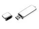 Флешка USB 2.0 на 8 Гб компактной формы, белая - фото № 2
