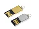Флешка USB 2.0 на 8 Гб с мини чипом, золотая - фото № 2