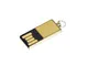Флешка USB 2.0 на 8 Гб с мини чипом, золотая - фото № 1