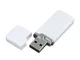 Флешка USB 2.0 на 8 Гб с оригинальным колпачком, белая - фото № 2