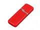 Флешка USB 2.0 на 8 Гб с оригинальным колпачком, красная - фото № 1