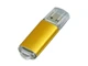 Флешка USB 2.0 на 8 Гб с прозрачным колпачком, жёлтая - фото № 1