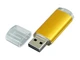 Флешка USB 2.0 на 8 Гб с прозрачным колпачком, жёлтая - фото № 2