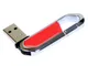 Флешка USB 2.0 на 8 Гб в виде карабина, красная - фото № 2