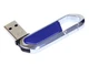 Флешка USB 2.0 на 8 Гб в виде карабина, синяя - фото № 2