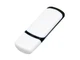Флешка USB 3.0 на 32 Гб с цветными вставками, белая / чёрная - фото № 3
