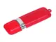 Флешка USB 3.0 на 64 Гб классической прямоугольной формы, красная - фото № 1