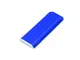 Флешка USB 3.0 на 64 Гб с оригинальным двухцветным корпусом, синяя - фото № 1