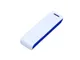 Флешка USB 3.0 на 64 Гб с оригинальным двухцветным корпусом, синяя - фото № 3