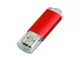 Флешка USB 3.0 на 64 Гб с прозрачным колпачком, красная - фото № 3