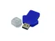 Флешка USB 3.0 на 64 Гб в виде футболки, синяя - фото № 2