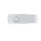 Флешка из переработанного пластика на 32 Гб Twist Eco USB 2.0, белая - фото № 2