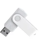 Флешка из переработанного пластика на 32 Гб Twist Eco USB 2.0, белая - фото № 3