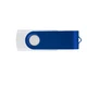 Флешка из переработанного пластика на 4 Гб Twist Eco USB 2.0, белая / синяя - фото № 2