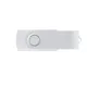 Флешка из переработанного пластика на 64 Гб Twist Eco USB 2.0, белая - фото № 2