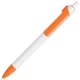 Ручка шариковая пластиковая Lecce Pen Forte, белая / оранжевая - фото № 1