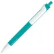Ручка шариковая пластиковая Lecce Pen Forte, бирюзовая / белая - фото № 1