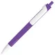 Ручка шариковая пластиковая Lecce Pen Forte, фиолетовая / белая - фото № 1