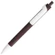 Ручка шариковая пластиковая Lecce Pen Forte, коричневая / белая - фото № 1